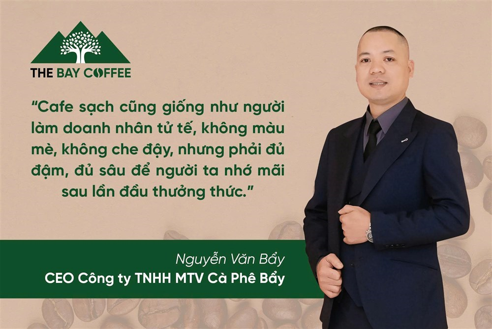 Từ chiếc xe đạp cũ đến giấc mơ cà phê sạch mang tên "BẨY"